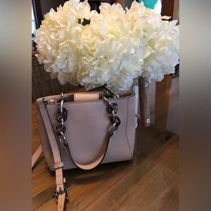 EUC Michael Kors Dior style cross body satchel.